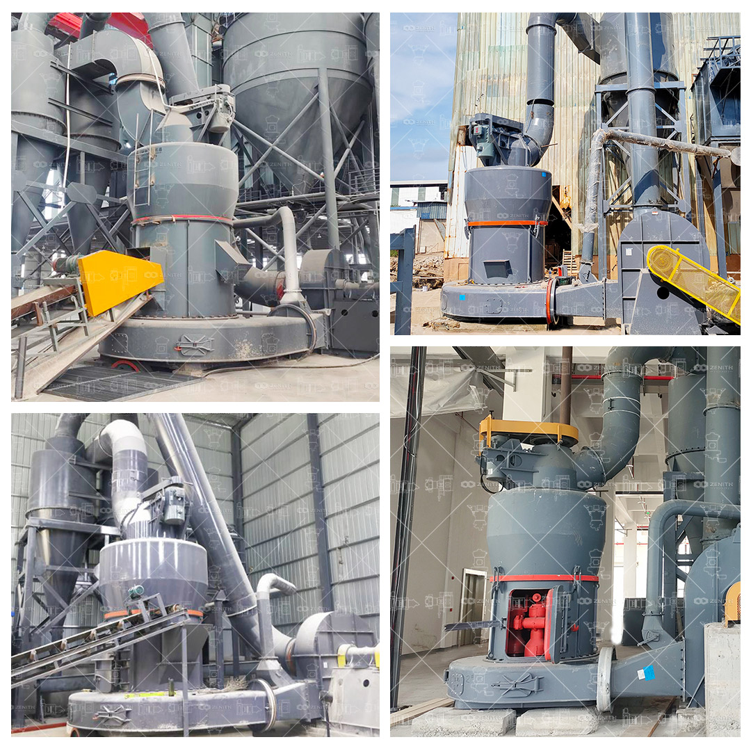 Finished silica powder collection and packaging in a 160 t/h factory